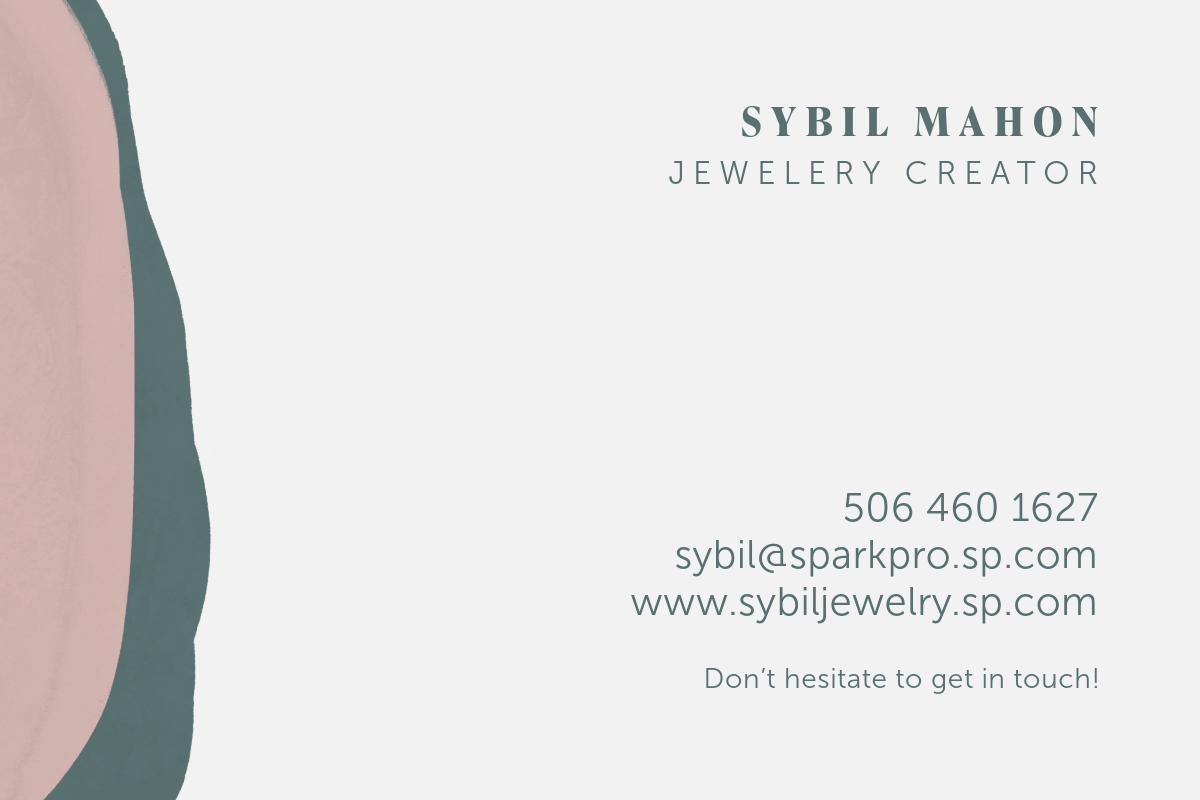 Sybil Business Card Design